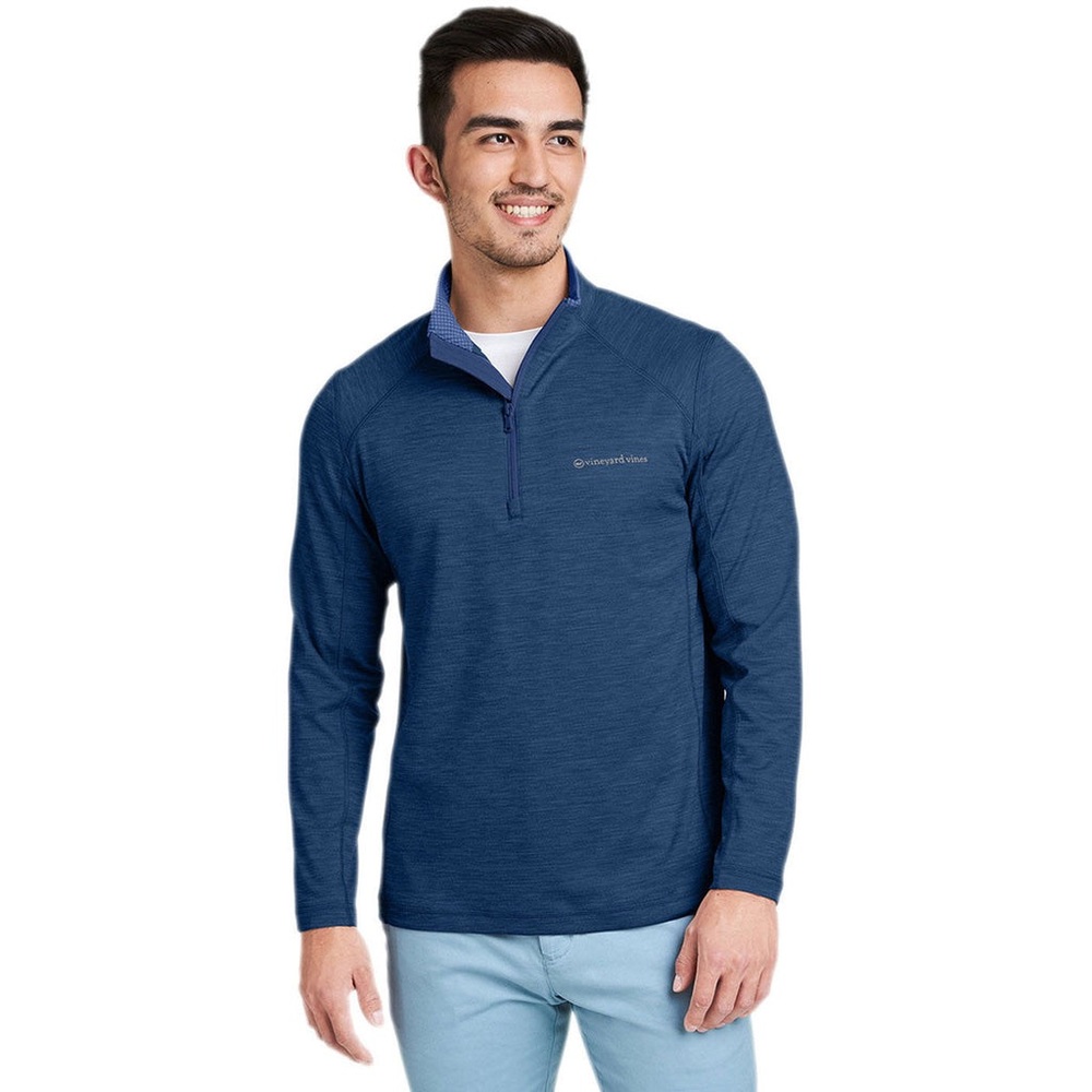 vineyard vines Men's Sankaty Quarter Zip size Large